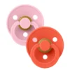 BIBS Napp 2 pk Anatomisk Latex Str 2 - Babypink Tango