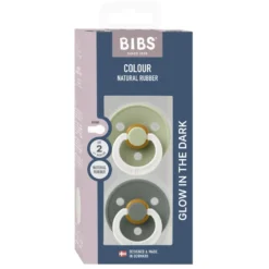 BIBS Napp 2 pk Latex Str 2 - Sage Pine, Nat