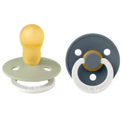 BIBS Napp 2pk Latex Str 3 - Sage Pine, Nat