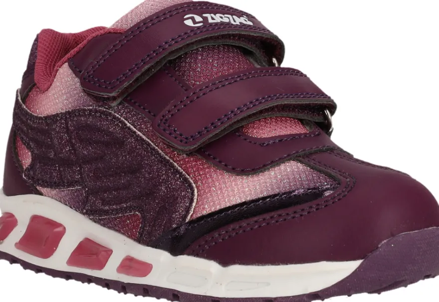 Blinkande Sneakers Roseau - Dark Purple