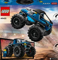 Blå Monstertruck