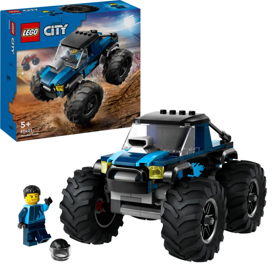 Blå Monstertruck
