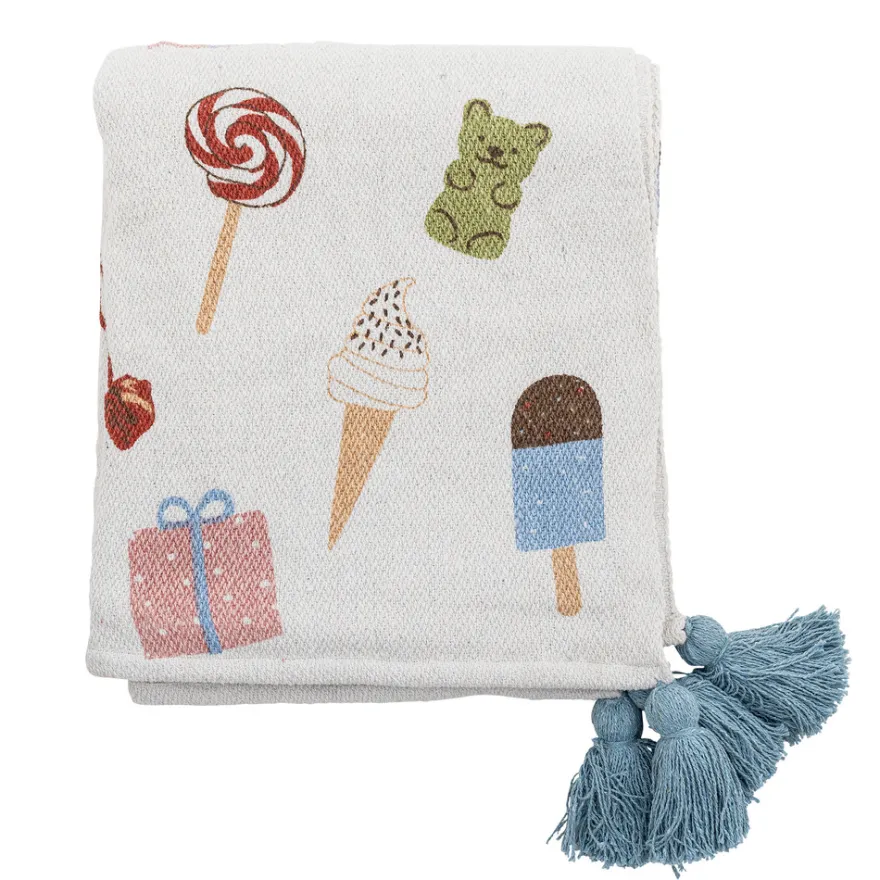 Bloomingville Mini Filt Sweets - Natur