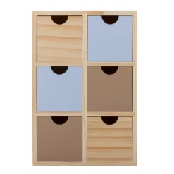 Bloomingville Mini Hylla med Lådor Calle
