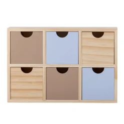 Bloomingville Mini Hylla med Lådor Calle