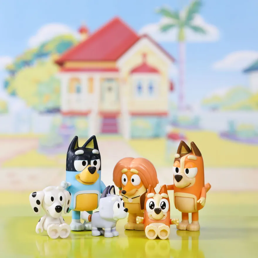Bluey Figurer 8-pack