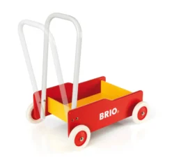 Brio Lära Gå Vagn - Röd/Gul