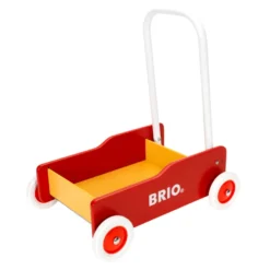Brio Lära Gå Vagn - Röd/Gul