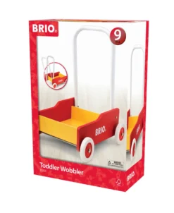 Brio Lära Gå Vagn - Röd/Gul