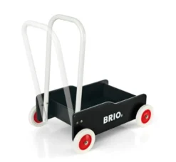 Brio Lära Gå Vagn - Svart