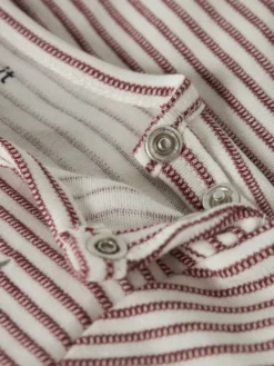 Bripa Långärmad Body - Oxblood Red