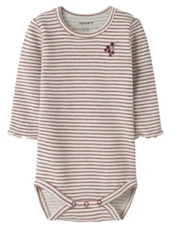 Bripa Långärmad Body - Oxblood Red