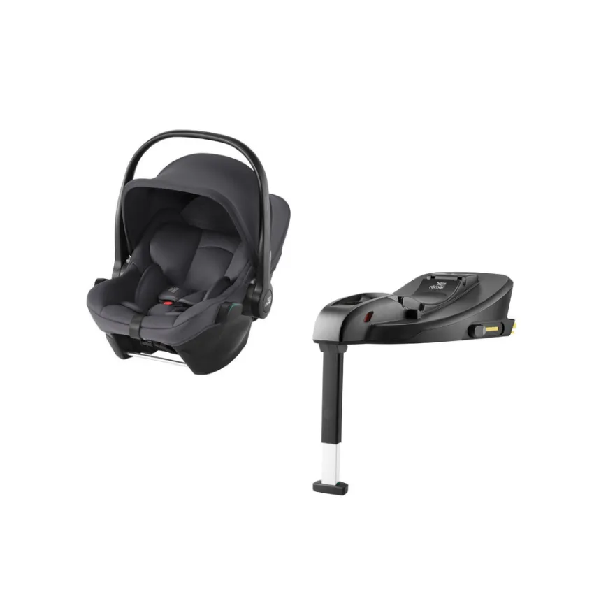 Britax Römer Baby-Safe Core Babyskydd inkl. Core Bas - Midnight Grey