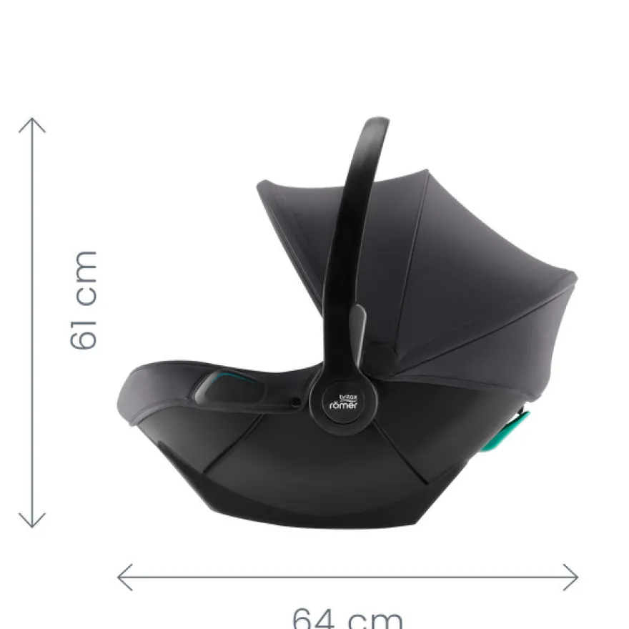 Britax Römer Baby-Safe Core Babyskydd - Midnight Grey