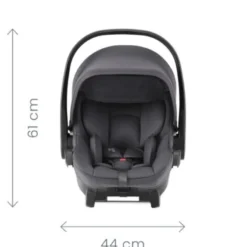 Britax Römer Smile 5Z Lux Duovagn inkl. Baby-Safe Core Babyskydd - Urban Olive/Space Black