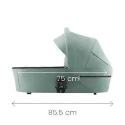 Britax Römer Smile 5Z Lux Duovagn inkl. Baby-Safe Core Babyskydd - Urban Olive/Space Black