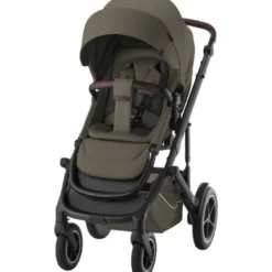 Britax Römer Smile 5Z Lux Duovagn inkl. Baby-Safe Core Babyskydd - Urban Olive/Space Black