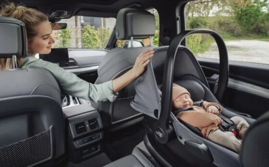 Britax Römer Smile 5Z Lux Duovagn inkl. Baby-Safe Core Babyskydd - Warm Caramel/Space Black