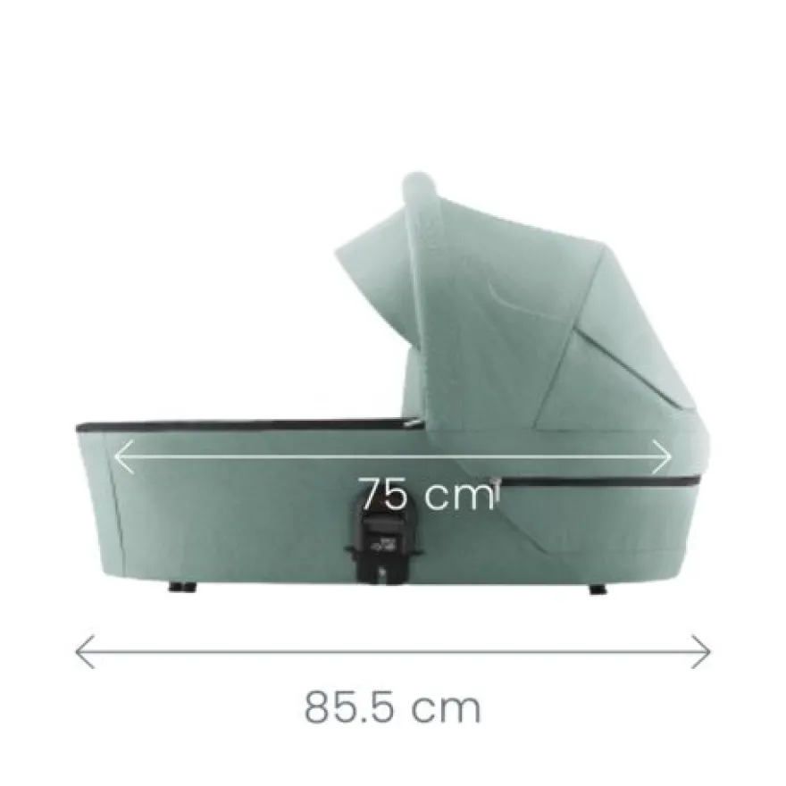 Britax Römer Smile 5Z Lux Duovagn inkl. Baby-Safe Core Babyskydd - Warm Caramel/Space Black