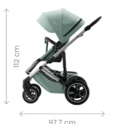 Britax Römer Smile 5Z Lux Duovagn inkl. Baby-Safe Core Babyskydd - Warm Caramel/Space Black