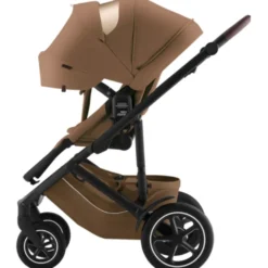 Britax Römer Smile 5Z Lux Duovagn inkl. Baby-Safe Core Babyskydd - Warm Caramel/Space Black