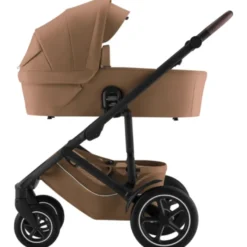 Britax Römer Smile 5Z Lux Duovagn inkl. Baby-Safe Core Babyskydd - Warm Caramel/Space Black