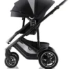 Britax Römer Smile 5Z Style Barnvagn Inkl.. Baby-Safe Core Babyskydd - Carbon Black/Space Black