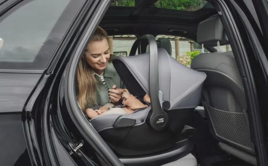 Britax Römer Smile 5Z Style Barnvagn Inkl.. Baby-Safe Core Babyskydd - Carbon Black/Space Black