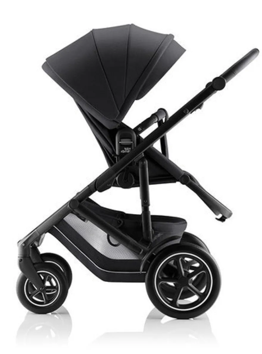 Britax Römer Smile 5Z Style Barnvagn Inkl. Baby-Safe Pro Babyskydd - Carbon Black
