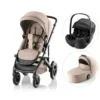 Britax Römer Smile 5Z Style Duovagn inkl. Baby-Safe Pro Style Babyskydd - Teak