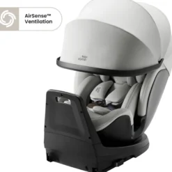 Britax Römer Swivel-Grow Max Air Lux Bilbarnstol - Linen Grey