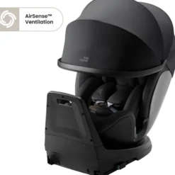 Britax Römer Swivel-Grow Max Air Lux Bilbarnstol - Onxy Black
