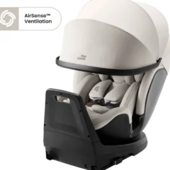 Britax Römer Swivel-Grow Max Air Lux Bilbarnstol - Soft taupe