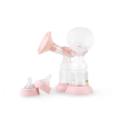 Bröstpump Elektrisk Bella Dubbel - Rosa