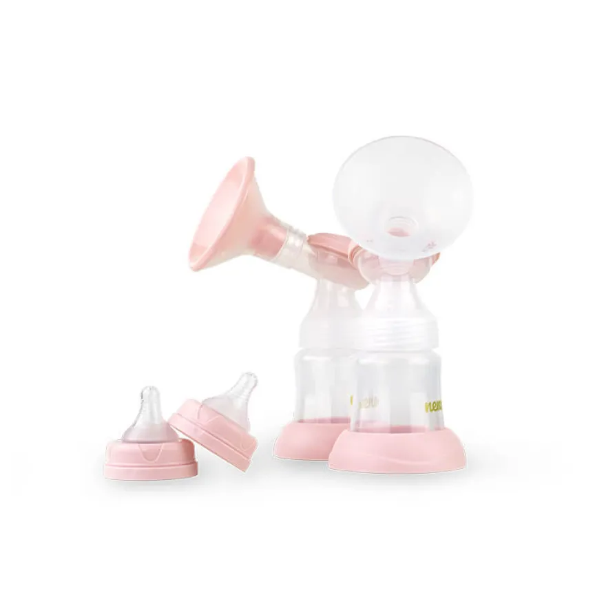 Bröstpump Elektrisk Bella Dubbel - Rosa