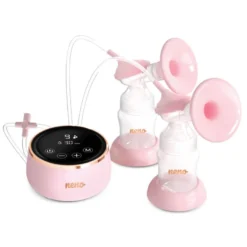 Bröstpump Elektrisk Bella Dubbel - Rosa