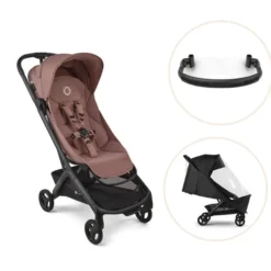 Bugaboo Butterfly 2 med Bygel och Regnskydd - Dusty Pink