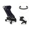 Bugaboo Butterfly 2 med Bygel och Regnskydd - Black/Deep Indigo