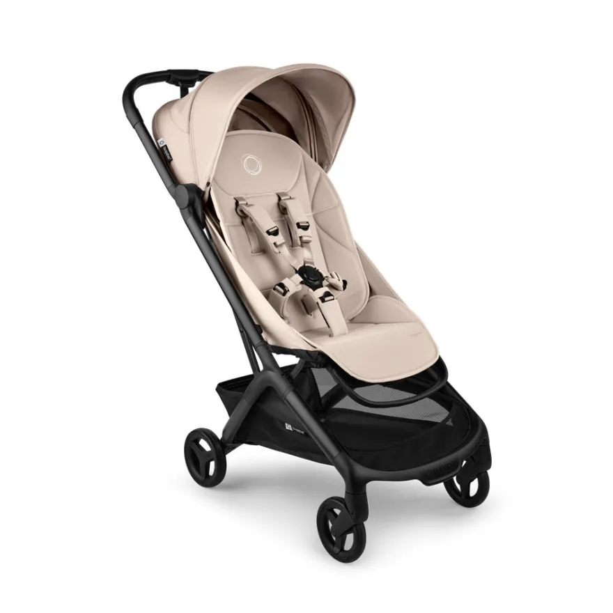 Bugaboo Butterfly 2 Resevagn - Black/Desert Taupe
