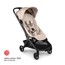Bugaboo Butterfly 2 Resevagn - Black/Desert Taupe