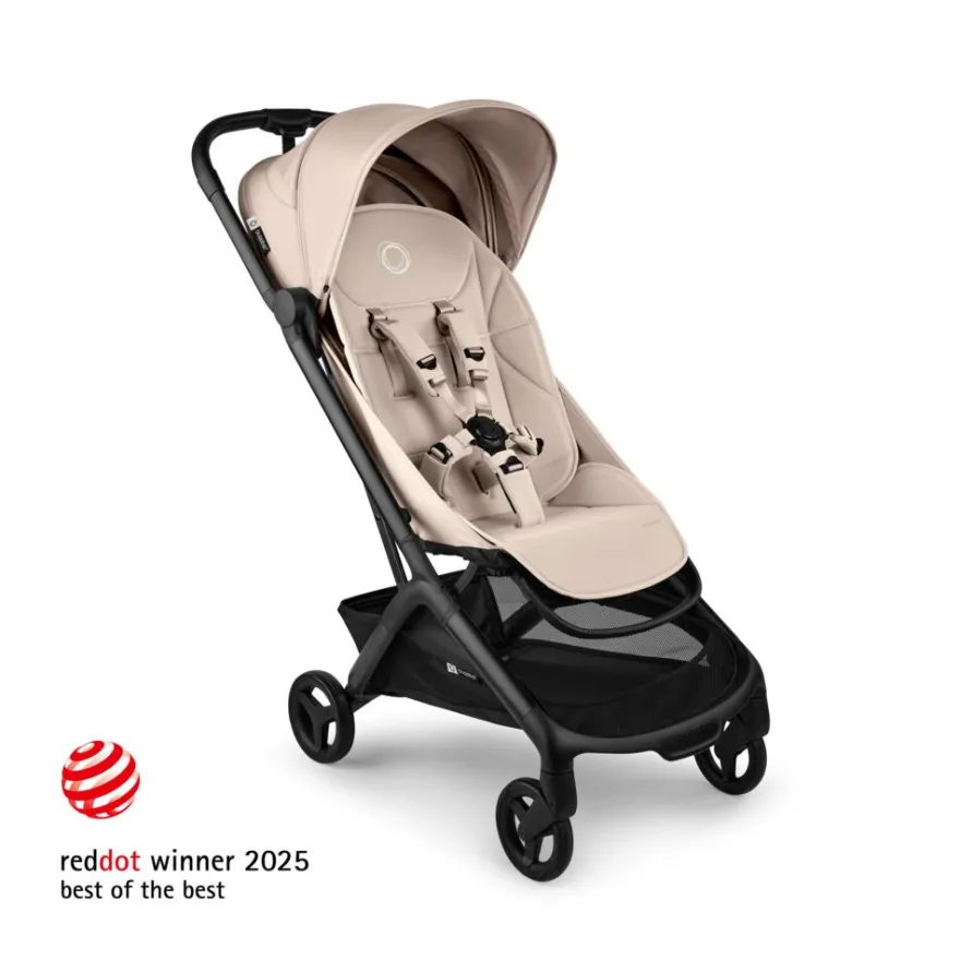 Bugaboo Butterfly 2 Resevagn - Black/Desert Taupe