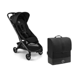 Bugaboo Butterfly 2 Resevagn inkl. transportväska - Black/Heritage Black