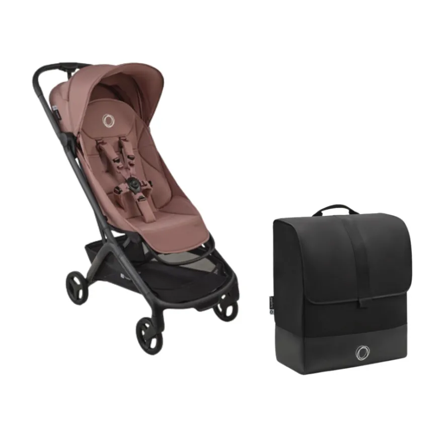Bugaboo Butterfly 2 Resevagn inkl transportväska - Dusty Pink