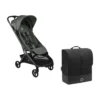 Bugaboo Butterfly 2 Resevagn inkl. transportväska - Black/Forest Green