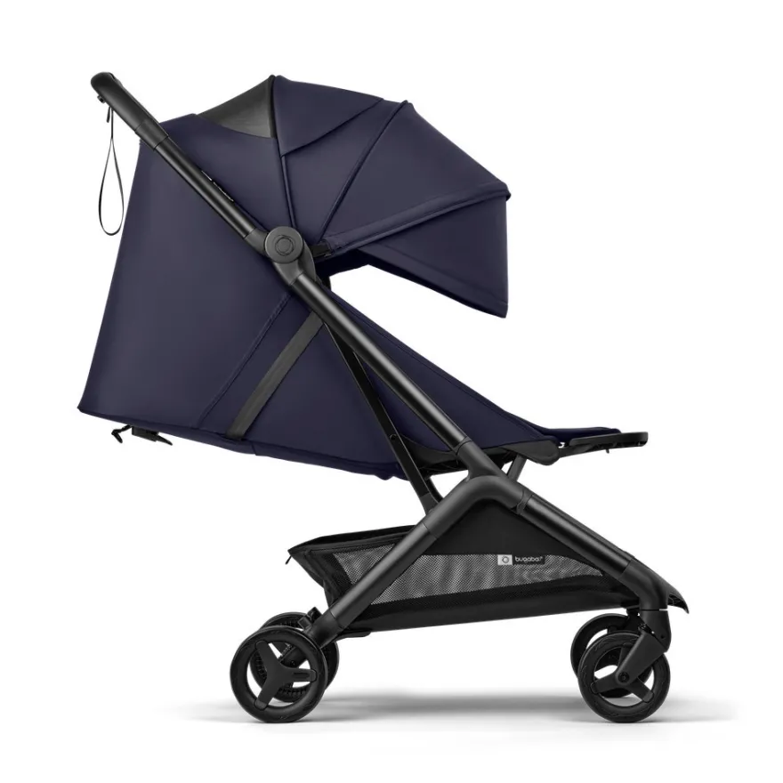 Bugaboo Butterfly 2 Sittvagn Med Bygel, Insektsnät Och Regnskydd - Black/Deep Indigo
