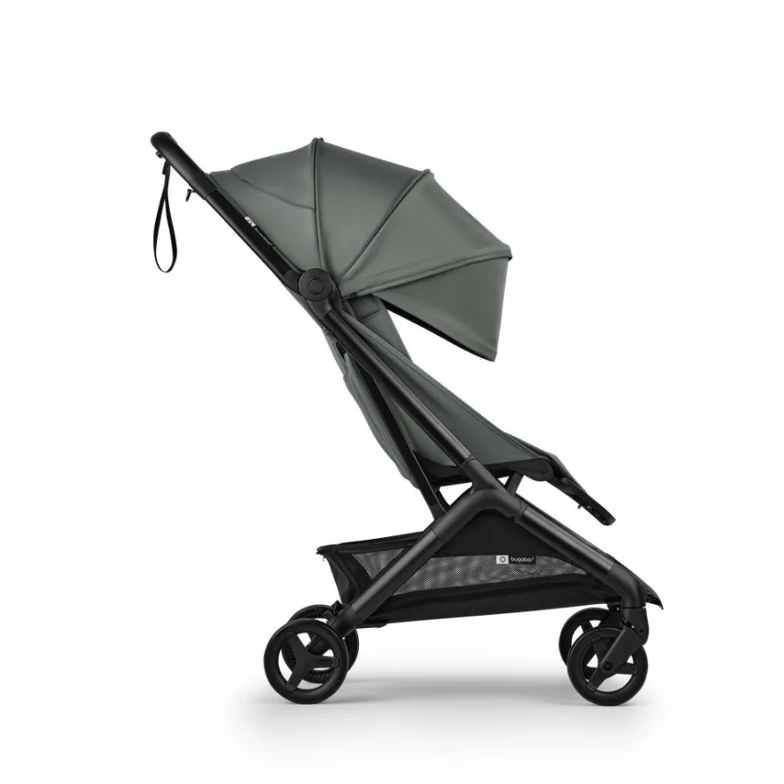 Bugaboo Butterfly 2 Sittvagn Med Bygel, Insektsnät Och Regnskydd - Black/Forest Green