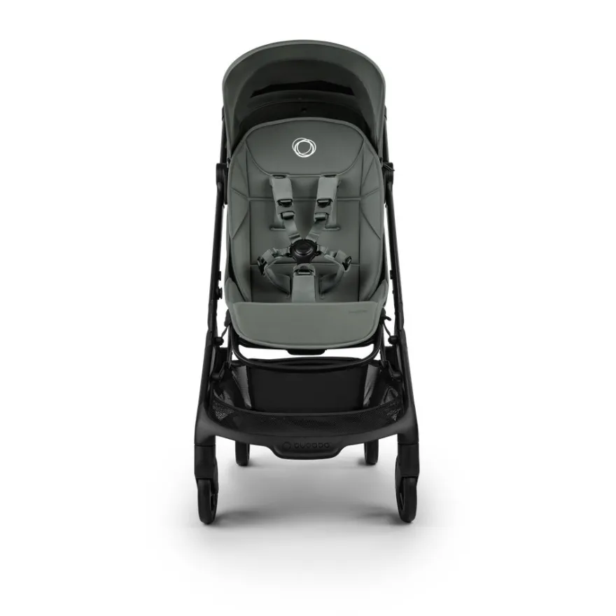 Bugaboo Butterfly 2 Sittvagn Med Bygel, Insektsnät Och Regnskydd - Black/Forest Green
