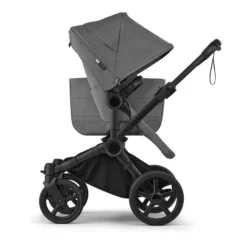 Bugaboo Donkey 6 Barnvagn Inkl. Syskonsits, Organizer, Åkpåse, Mugghållare, Liggdelsadapter & Regnskydd - Moon Grey