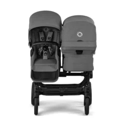 Bugaboo Donkey 6 Barnvagn Inkl. Syskonsits, Organizer, Åkpåse, Mugghållare, Liggdelsadapter & Regnskydd - Moon Grey
