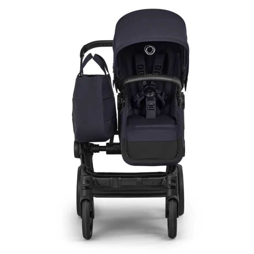 Bugaboo Donkey 6 Barnvagn Inkl. Syskonsits, Organizer, Åkpåse, Mugghållare, Liggdelsadapter & Regnskydd - Deep Indigo